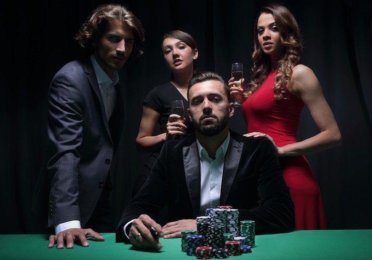 Meja Bandar Poker dengan dealer profesional di sahabat11